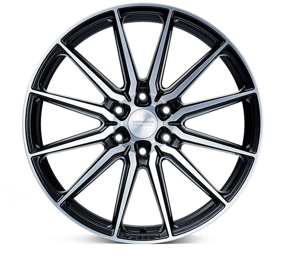 VOSSEN HF61 22 X 9.5 +20 6-135 DEEP CB87.1 BRUSHED MATTE BLACK