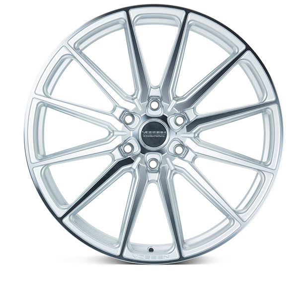 VOSSEN HF61 22 X 9.5 +20 6 X 135 DEEP CB87.1 SILVER POLISHED - 0