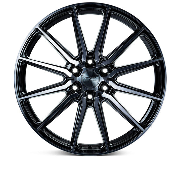 VOSSEN HF61 24 X 10 +25 6-135 DEEP CB87.1 TINTED GLOSS BLACK