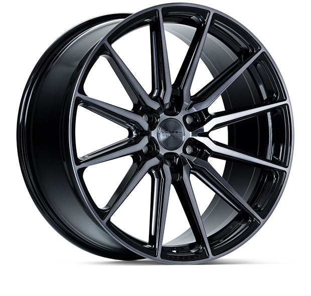 VOSSEN HF61 24 X 10 +25 6 X 135 DEEP CB87.1 TINTED GLOSS BLACK