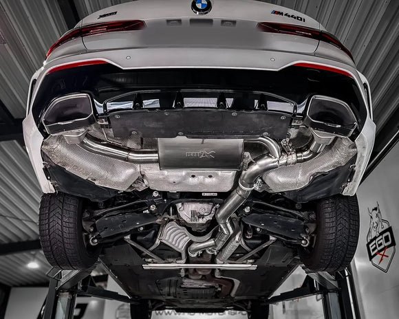 EGO-X exhaust system 3.5" BMW 440i G23 Convertible & G26 Gran Coupe (with ECE*)