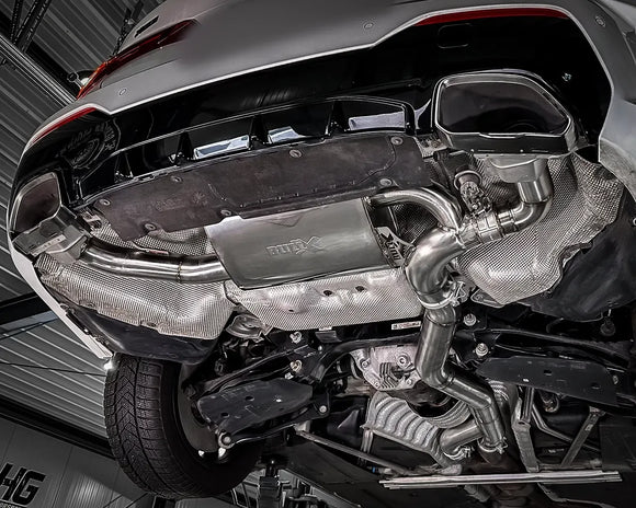 EGO-X exhaust system 3.5" BMW 440i G23 Convertible & G26 Gran Coupe (with ECE*)