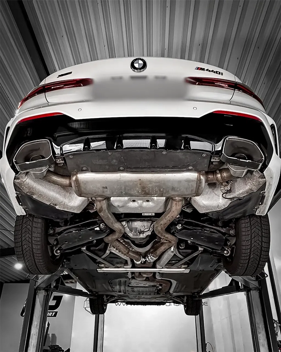 EGO-X exhaust system 3.5" BMW 440i G23 Convertible & G26 Gran Coupe (with ECE*)