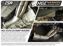 ISR Performance HGC LS Swap Header - Nissan 240sx 89-98 - 1 3/4"-4