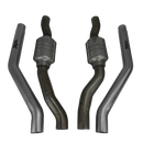 Bull-X Resonator Delete Pipes For B9/B9.5 Audi RS5 2.9T-2