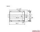 Koyo 76-77 Toyota Celica 2.2L I4 (MT) Radiator-2