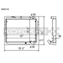 Koyo 83-85  Mazda RX-7 fits 1.1/1.3L MT (Includes GSL-SE Trim)-2