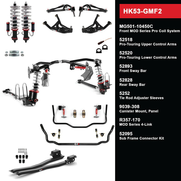 HK53-GMF2 Level 3 Handling Kit, 75-81 GM F Body