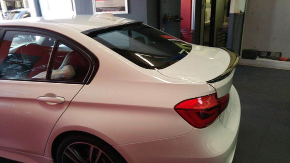 Carbon Fiber Ducktail Spoiler for BMW 318i 320i 325i 328i 330i 335i M Sport Sedan 13-18