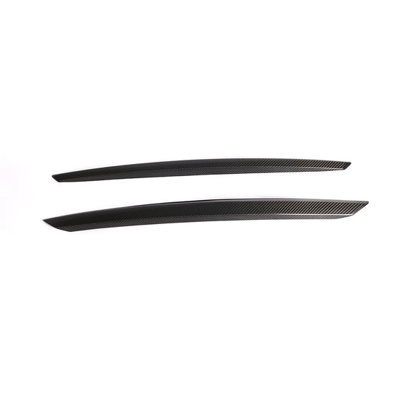 Carbon Fiber Rear Trunk Trims for Infiniti Q50 Sport Sedan 4-Door 15-17