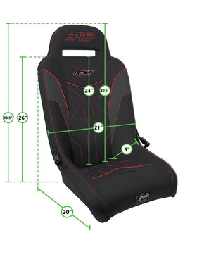 PRP Yamaha YXZ RST Suspension Seat - 0