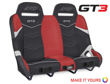 PRP Polaris RZR XP4 1000/XP4 Turbo/XP4 Turbo S GT3 Rear Suspension Bench Seat