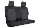 PRP 11-12 Jeep Wrangler JK Rear Seat Cover/2 door - Black/Grey-1