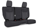 PRP 13-18 Jeep Wrangler JK Rear Seat Cover/2 door - Black/Grey-1