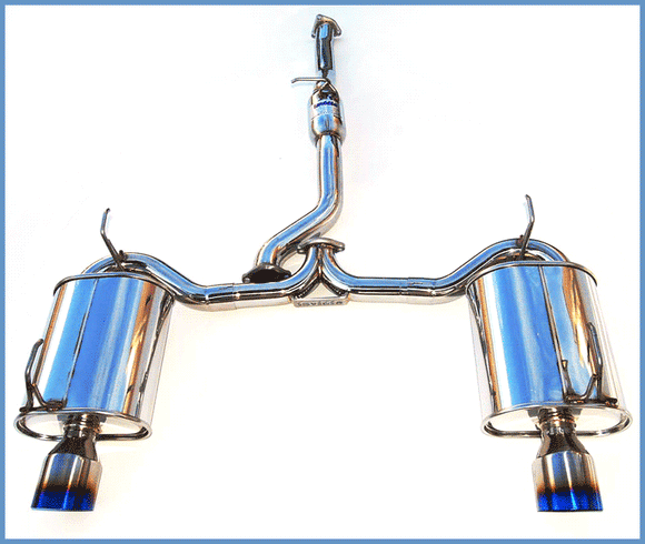 Invidia 00+ S2000 Q300 Dual Titanium Tip Cat-back Exhaust