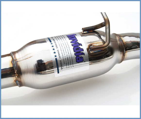 Invidia 00+ S2000 70mm Single N1 Titanium Tip Cat-back Exhaust