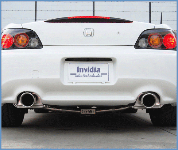 Invidia 00+ S2000 Q300 Dual Tip Cat-back