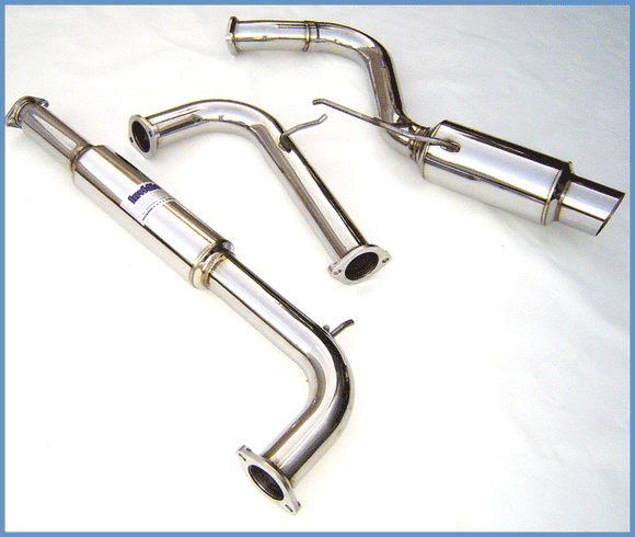 Invidia 00+ Mitsubishi Eclpse S N1 Stainless Steel Catback Exhaust