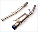 Invidia 02+ WRX/STi 76mm G200 Titanium Tip Cat-back Exhaust-1