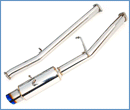 Invidia 02-07 WRX/STi 76mm N1 RACING Titanium Tip Cat-back Exhaust-1