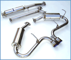 Invidia 03-04 Mini Cooper S 60mm (80mm tip) Titanium Tip Cat-back Exhaust *OVERSIZE SHIPPING*