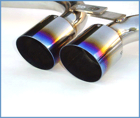 Invidia 03-04 Mini Cooper S 60mm (80mm tip) Titanium Tip Cat-back Exhaust *OVERSIZE SHIPPING* - 0