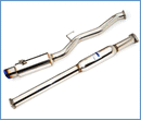 Invidia 03-06 Evo 76mm N1 Titanium Tip Cat-back Exhaust-1