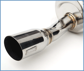 Invidia 03+ Scion xA 60mm (101mm tip) Exhaust (Rear Muffler Only) - 0