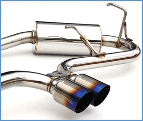 Invidia 05-06 Mini Cooper S 60mm (80mm tip) Titanium Tip Cat-back Exhaust *OVERSIZE SHIPPING* - 0