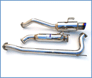 Invidia 06-11+ Civic Si 4Dr ONLY 76mm RACING N1 Titanium Tip Cat-back Exhaust-1