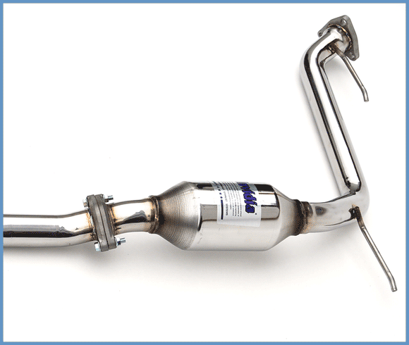 Invidia 06-08 Honda Fit 50mm (101mm tip) Cat-back Exhaust