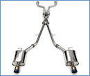 Invidia 07+ Infiniti G35/G37 Sedan Q300 Single Layer Titanium Tip Cat-back Exhaust-1
