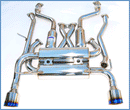 Invidia 07+ Infiniti G37 Coupe Gemini Rolled Titanium Tip Cat-back Exhaust-1