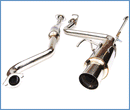 Invidia 08-11 Subaru Impreza Non-Turbo N1 Stainless Steel Tip Resonator 63mm Piping Cat-back Exhaust-1