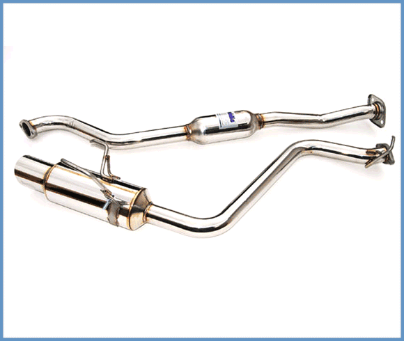 Invidia 08-11 Subaru Impreza Non-Turbo N1 Stainless Steel Tip Resonator 63mm Piping Cat-back Exhaust