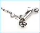 Invidia 08+ STi Hatch Dual Q300 Stainless Steel Tip Cat-back Exhaust-1