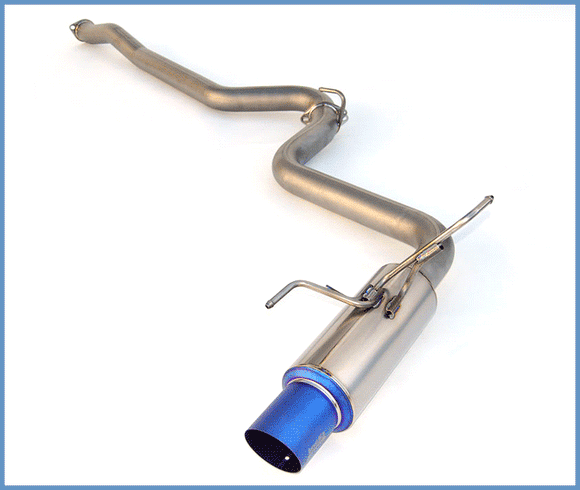Invidia 08-14 WRX/STi 4 Door 80mm Single Outlet Full Titanium Cat-Back Exhaust