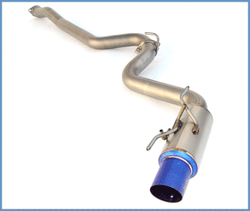Invidia 08-14 WRX/STi 5 Door 80mm Single Outlet Full Titanium Cat-Back Exhaust