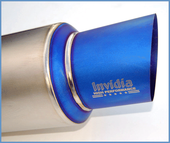 Invidia 2009+ EVO X 80mm Single Outlet Full Titanium Cat-Back Exhaust
