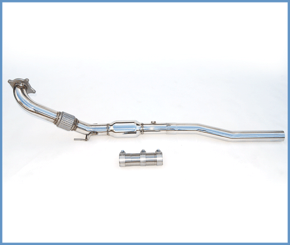 Invidia 10-14 Volkswagen Golf Gen 6 GTI 2.0T High Flow Cat Downpipe