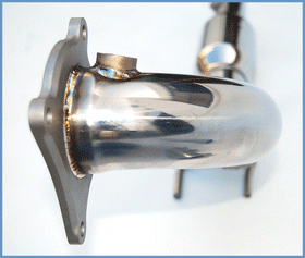 Invidia 10-14 Volkswagen Golf Gen 6 GTI 2.0T High Flow Cat Downpipe - 0