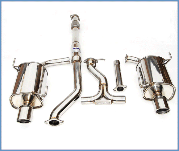 Invidia 10-12 Subaru Legacy Dual Q300 Cat-back Exhaust