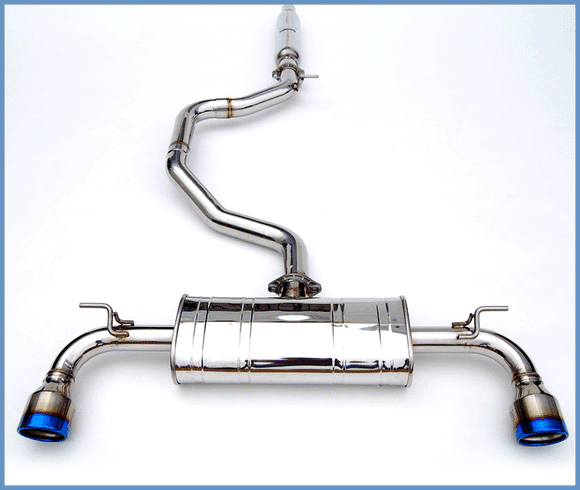 Invidia 13+ VW Golf GTI Q300 Rolled Titanium Tip Cat-Back Exhaust