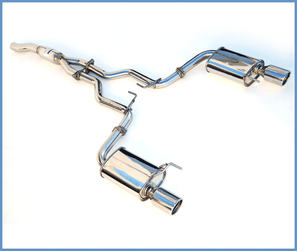 Invidia 15+ Ford Mustang Ecoboost 2.3L Q300 Cat-Back Exhaust w/ Stainless Steel Tip