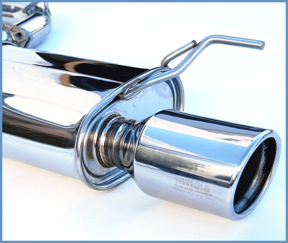 Invidia 15+ Ford Mustang Ecoboost 2.3L Q300 Cat-Back Exhaust w/ Stainless Steel Tip