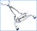 Invidia 14+ Infiniti Q50 Q300 w/ Single Layer Titanium Tips Cat-Back Exhaust-1