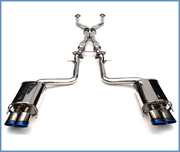 Invidia 14+ Lexus RCF Q300H w/ Rolled Titanium Tips Cat-Back Exhaust