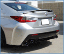 Invidia 14+ Lexus RCF Q300H w/ Rolled Titanium Tips Cat-Back Exhaust-2