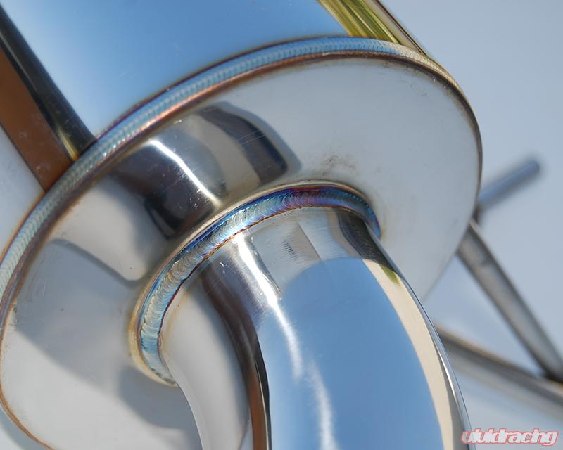 Invidia N1 Catback Exhaust Titanium Tip Mazda Miata 2015-2017