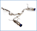 Invidia 15+ Subaru WRX/STI 4dr N1 Twin Outlet Single Layer Tip Titanium Cat-Back Exhaust-1